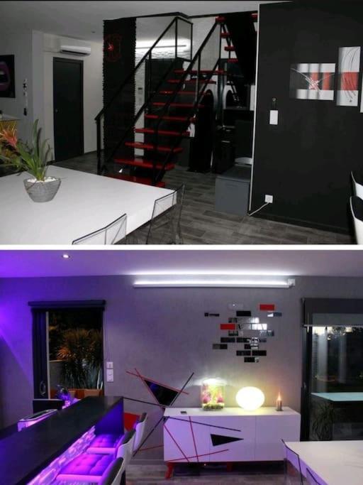 Villa Maison De Vacances Contemporaine Avec Piscine à Vedène Extérieur photo